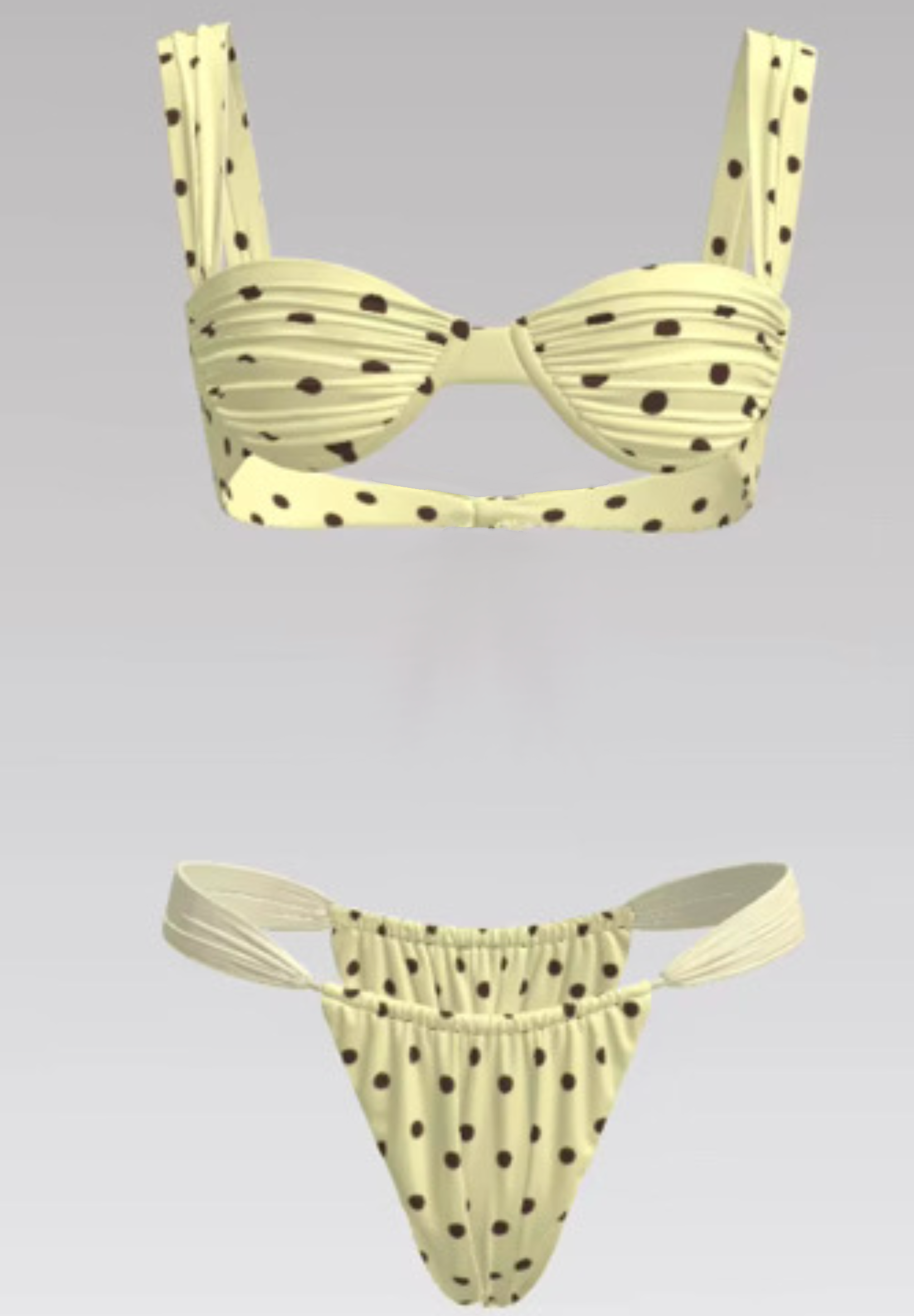 polka-dot bikini top (pre sale)